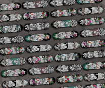 Fototapeta Young 162 - Skate or Die , Tony Hawk , Deski , Dechy ,