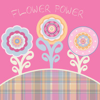 Fototapeta Junior 146 – flower power, słoneczniki, różowe tło