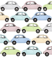Fototapeta Junior 203 - fiat, autka, samochody, 500