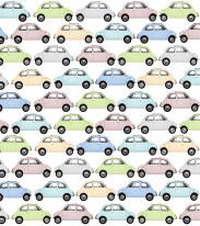Fototapeta Junior 205 - fiat 500, fiacik, maluch kolory