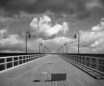 Fototapeta Salon 190 – molo, orłowo, morze, plaża, gdynia
