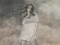 Abstract white and gray color texture design for background