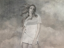 Abstract white and gray color texture design for background